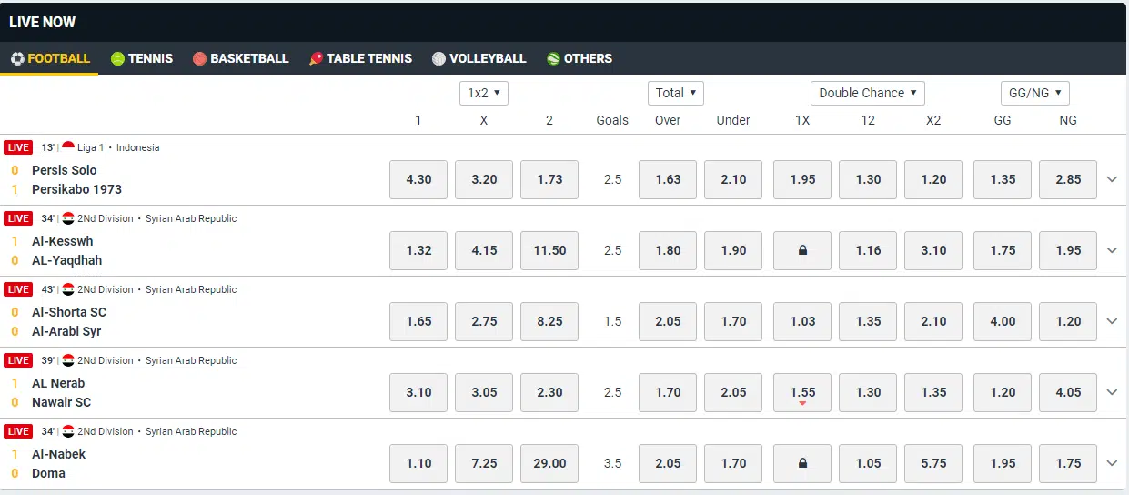 Various Sports for betting at Campeonbet Various Sports for betting at Campeonbet