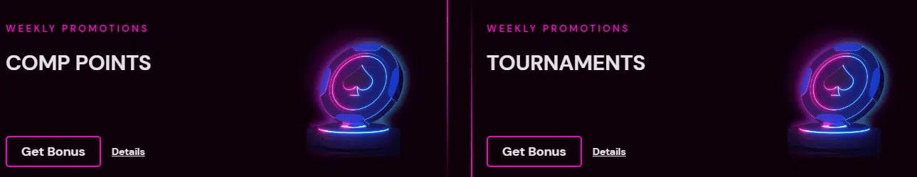 Vegas Amped Casino Comp Points & Tournaments Vegas Amped Casino Comp Points & Tournaments