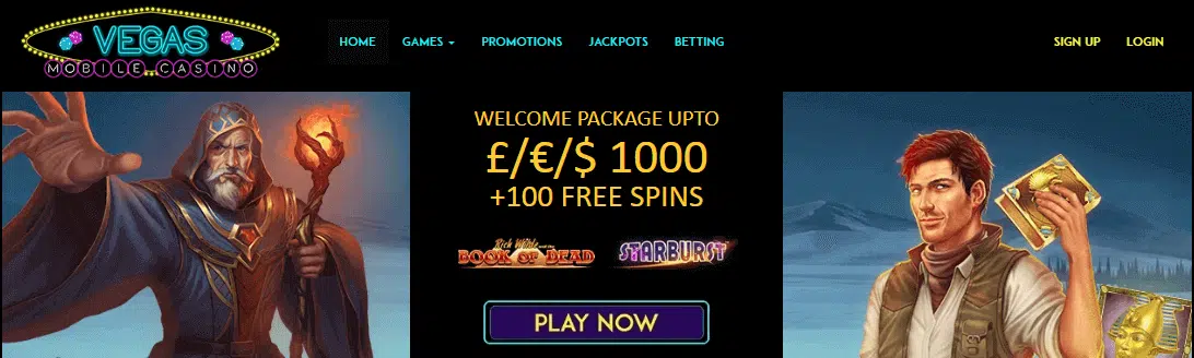 Vegas Mobile Casino - User Interface Vegas Mobile Casino - User Interface