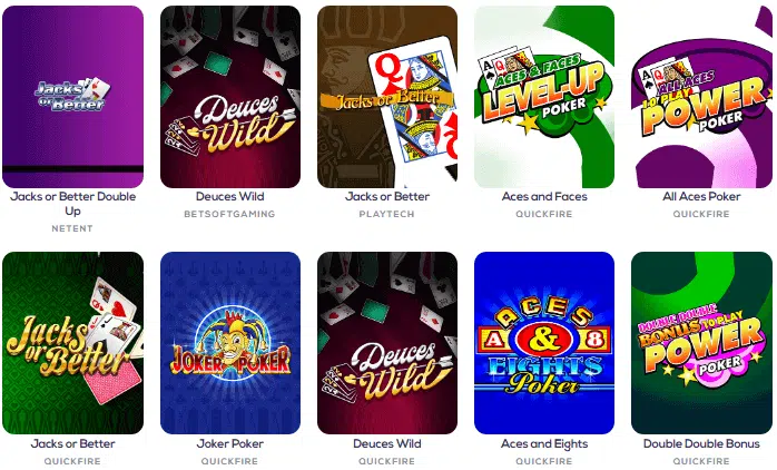 Wild Fortune Casino Video Poker Games Wild Fortune Casino Video Poker Games