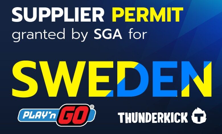 Play’n GO & Thunderkick acquires Gaming Supplier permit by SGA