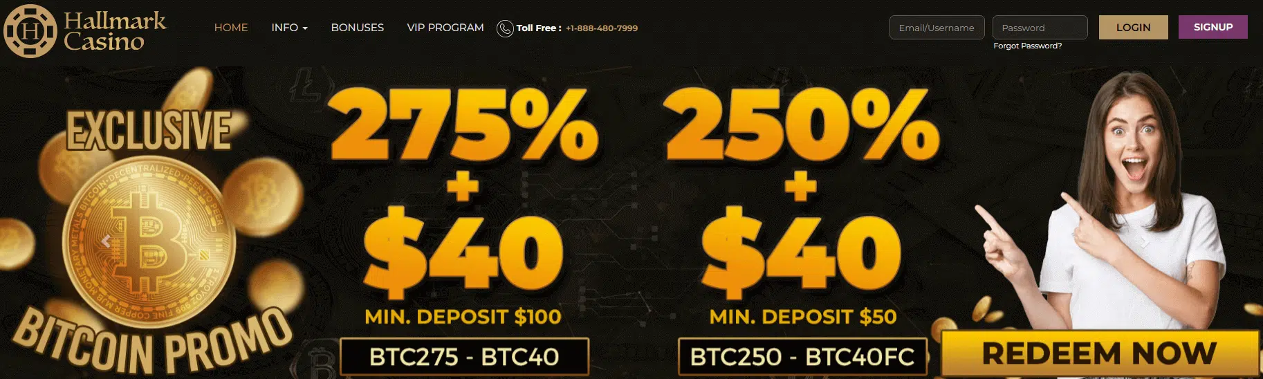 Hallmark Casino User Interface Hallmark Casino User Interface