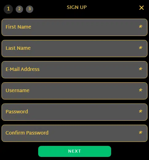 Ozwin Casino Sign Up Process Ozwin Casino Sign Up Process