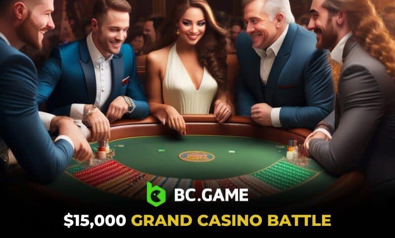 BC.Game is hosting Grand Casino Battle with a pool of $15,000