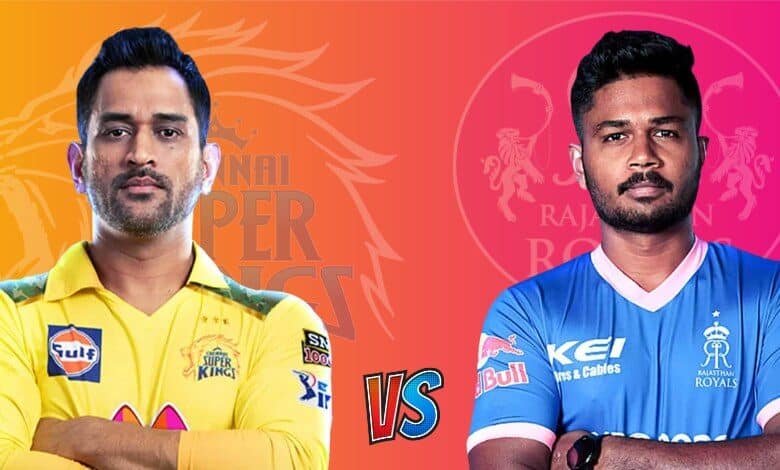 CSK and RR meet in the next TATA IPL 2023 match