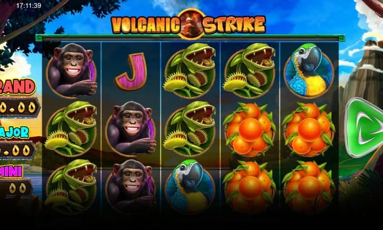 Relax Gaming releases Volcanic Strike slot on BitStarz