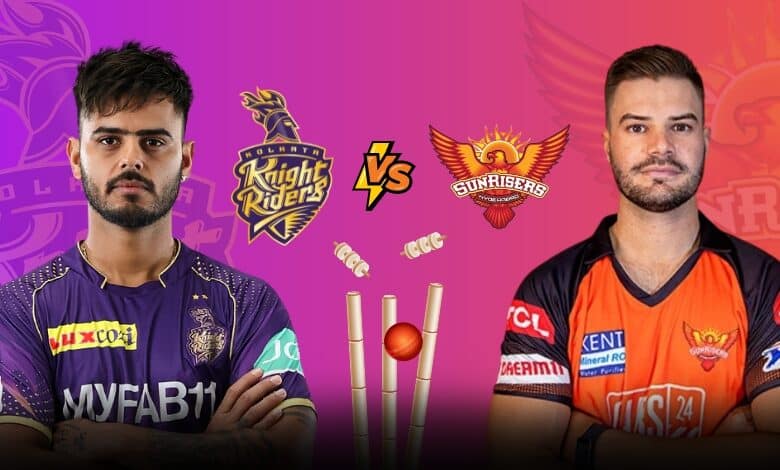 KKR and SRH meet at TATA IPL 2023 for the 19th event of the tournament