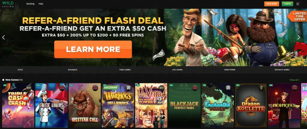 Wild Casino Review - Best Online Casino