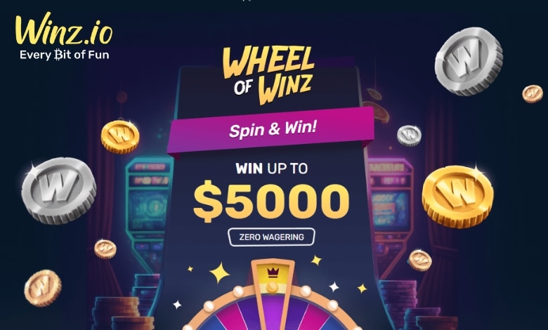 Winz.io Online Casino Sets Up An Exclusive Promotion: Wheel of Winz