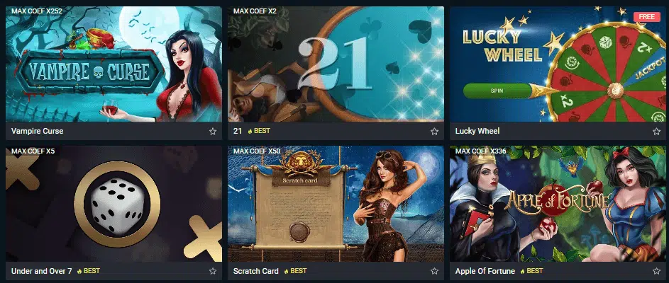 Fast Games by MELBet casino Fast Games by MELBet casino