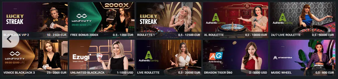 MELBet Live Casino Games MELBet Live Casino Games