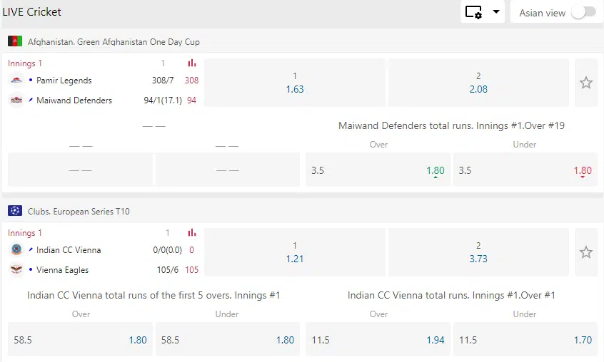 Parimatch Live Events Parimatch Live Events