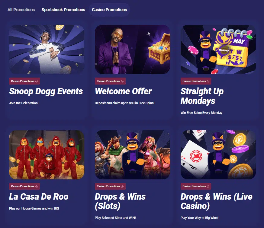 Roobet Casino Promotions Roobet Casino Promotions