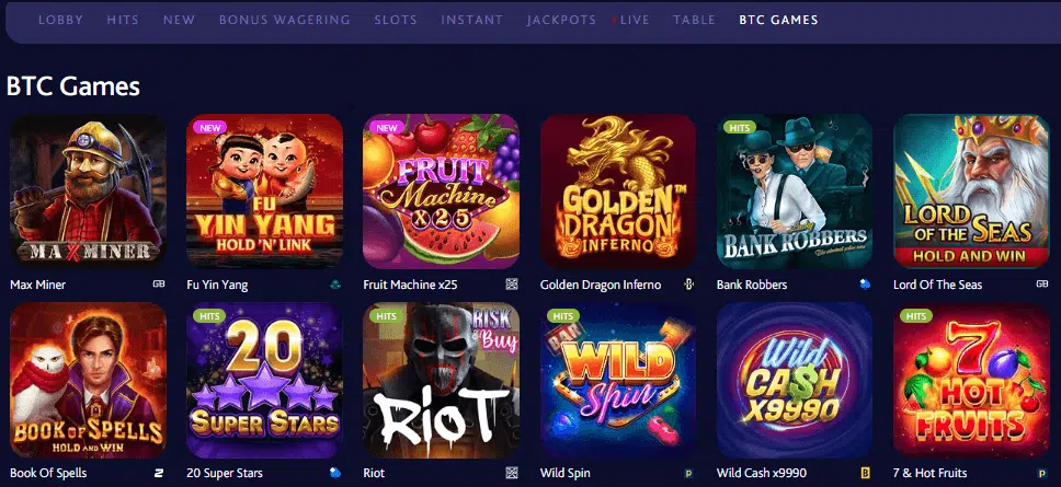 7BitCasino BTC Games 7BitCasino BTC Games