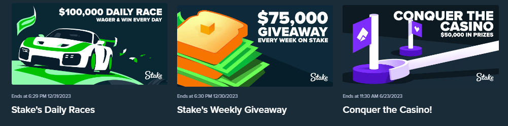 Stake Casino Bonuses and Promotions