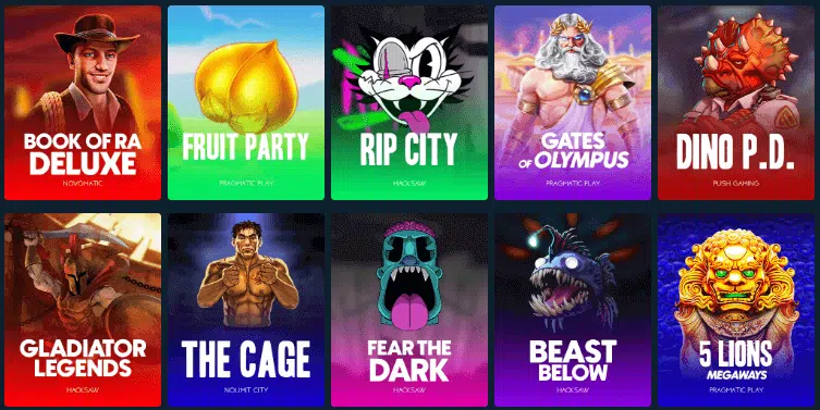 mega dice slot games