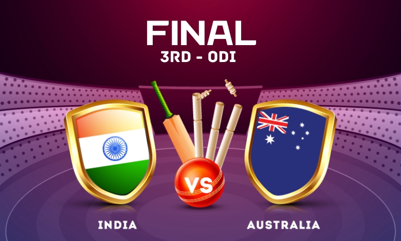 India vs. Australia: A Preview ahead of the final ODI