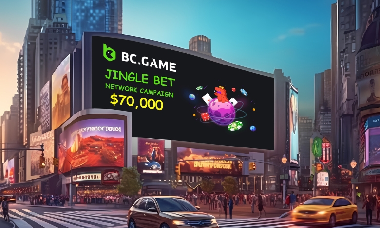 BC.Game is hosting a $70k Jingle Bet Network Campaign by Evoplay