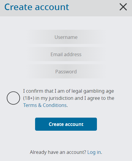 CryptoSlots Sign Up Process CryptoSlots Sign Up Process