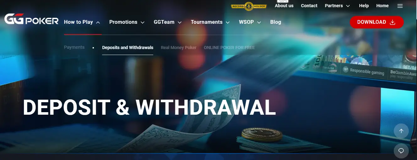Ggpoker Deposit and Withdrawal Ggpoker Deposit and Withdrawal