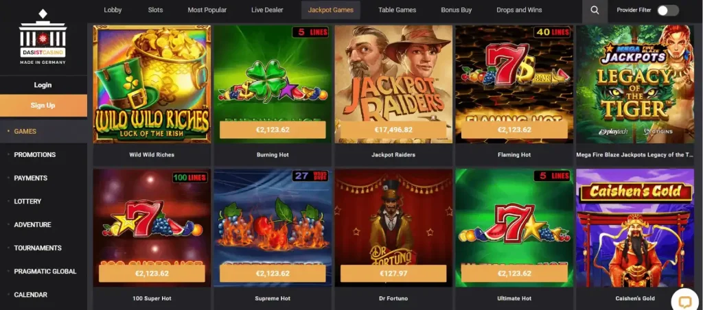 Das Ist Casino - Jackpots Das Ist Casino - Jackpots