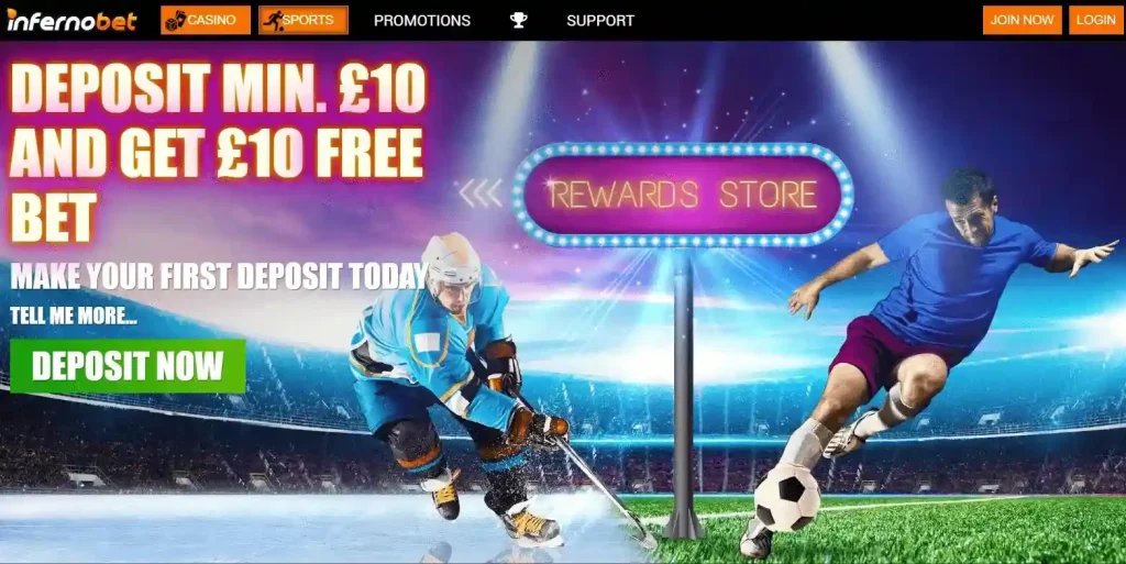 Infernobet Platform Interface Infernobet Platform Interface