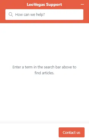 LeoVegas Casino Live Chat Support LeoVegas Casino Live Chat Support