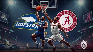 NCAA First Round Hofstra vs Alabama Odds, Picks, and Predictions