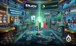 ENJOY and Microgame Partner to Expand Italian Gambling Portfolio