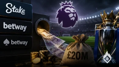 Premier League Clubs Lose Value Replacing Gambling Sponsors